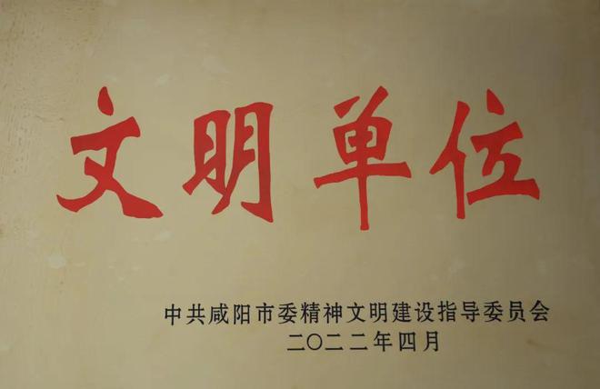 泾阳法院喜获“全市精神文明建设文明单位”荣誉称号！