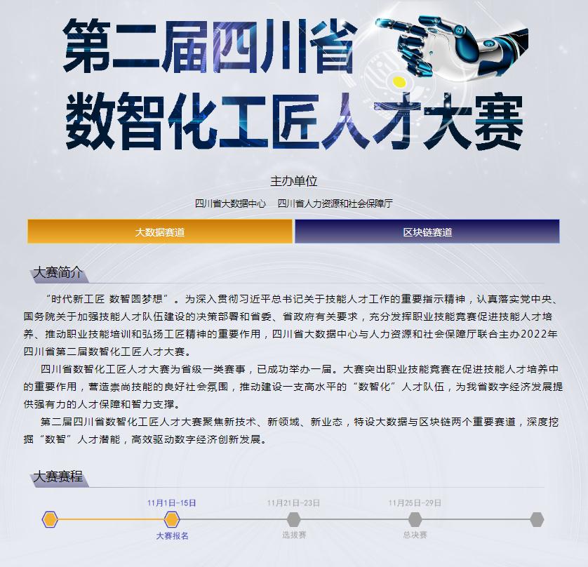 四川省第二届数智化工匠人才大赛启动