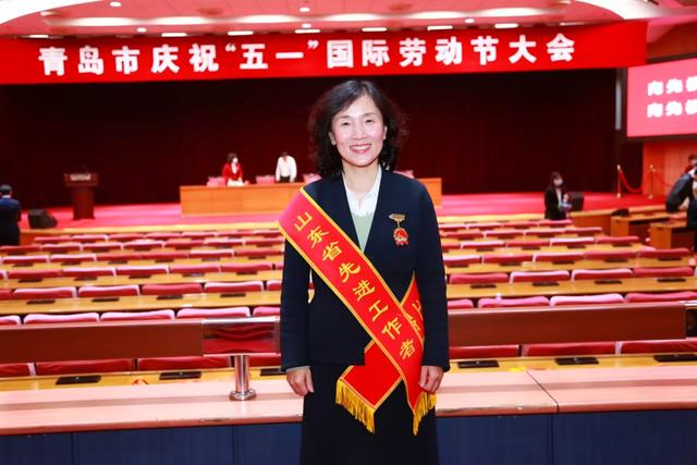 「喜报」王景景教授荣获“山东省先进工作者”称号