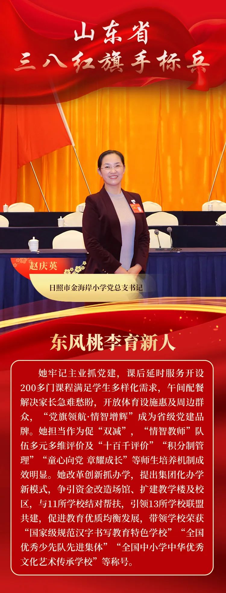 致敬!10位女性荣获山东省三八红旗手标兵称号